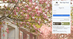Desktop Screenshot of bluetigerportal.lincolnu.edu